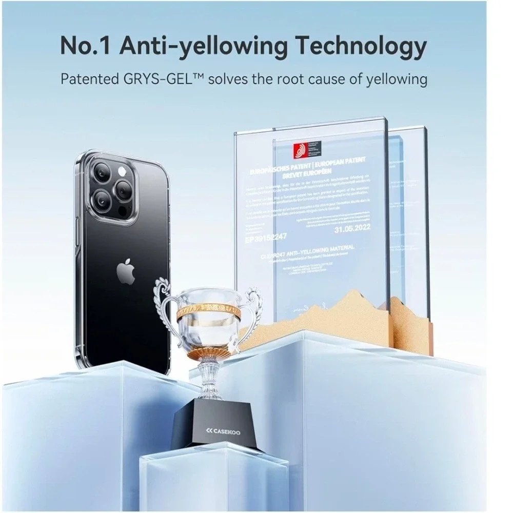 CASEKOO crystal clear